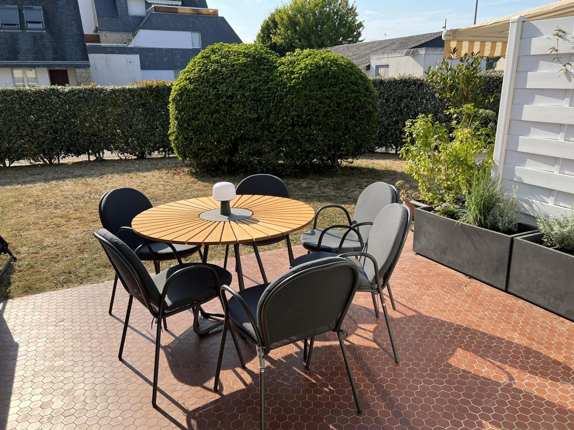Triplex A 200M De La Plage - O Delices Marins Carnac Exterior photo